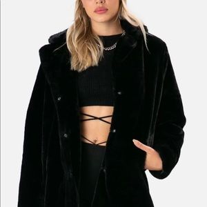 Adika Noelle faux fur coat